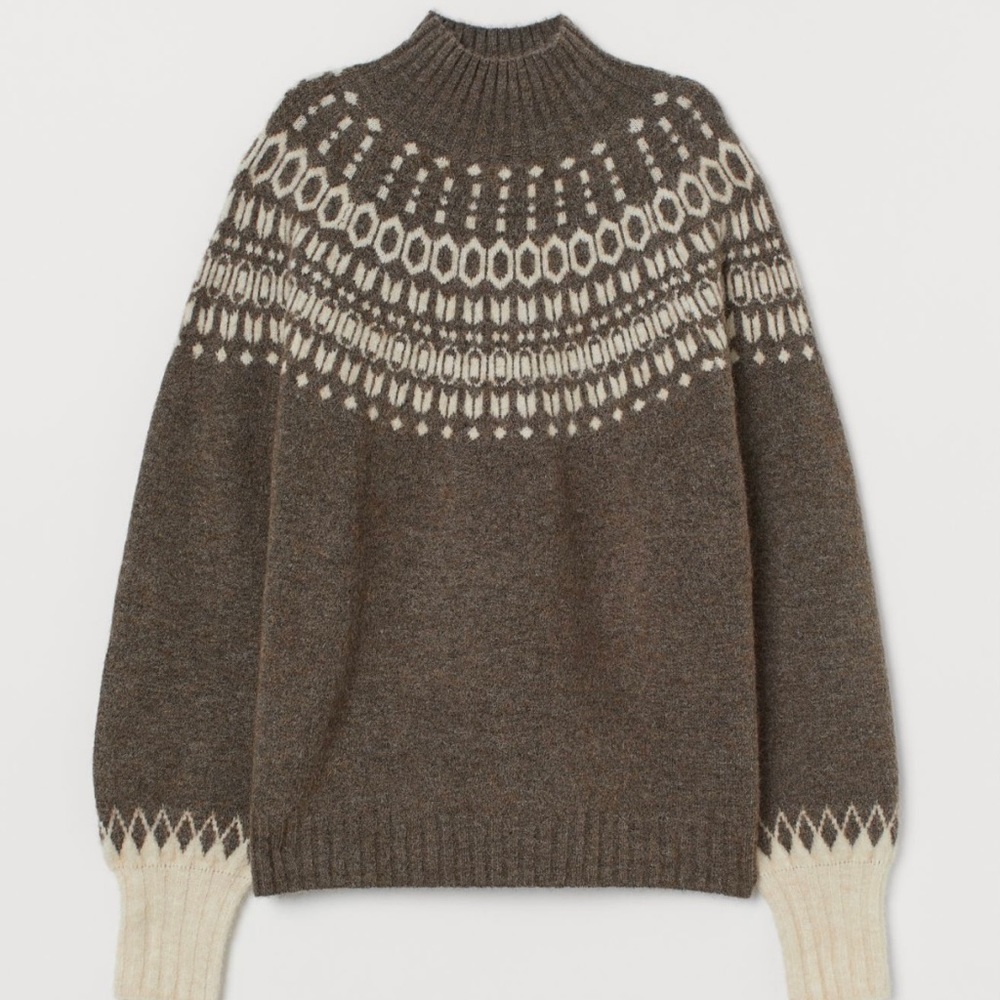 H&M Jacquard Knit Sweater